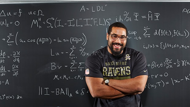 Smarty Pants: Ravens Offense Lineman John Urschel is a New Kind of Mathlete